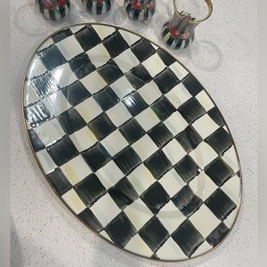 Mackenzie Childs Oval platter